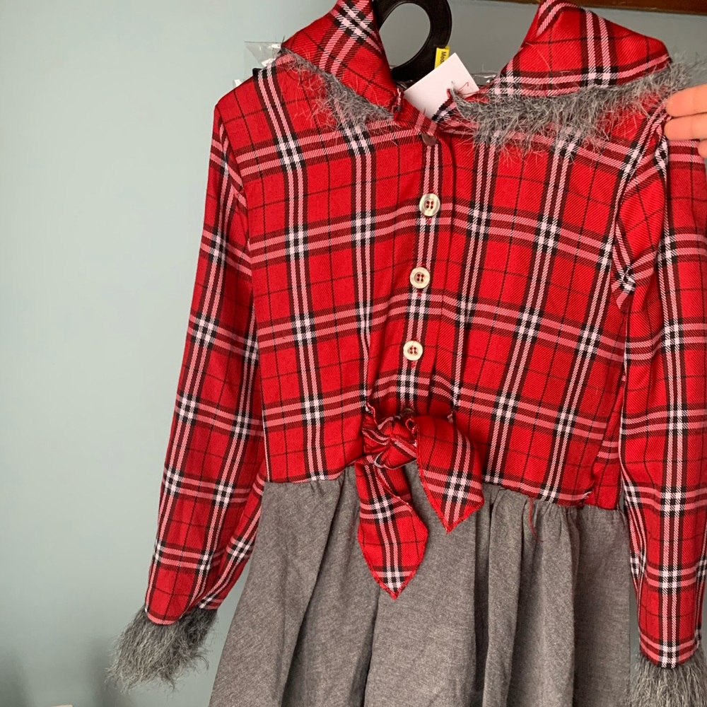 Girls wolf costume